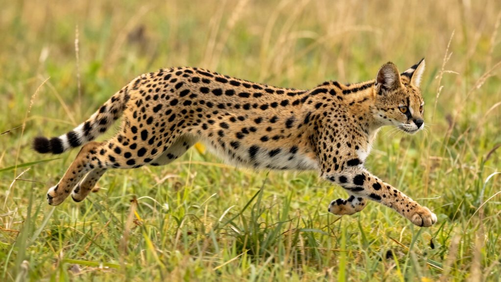 serval s impressive jumping ability