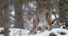 silent stealthy predator stalking