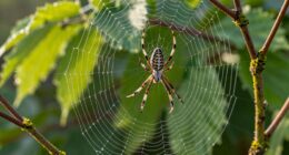 spider web location selection