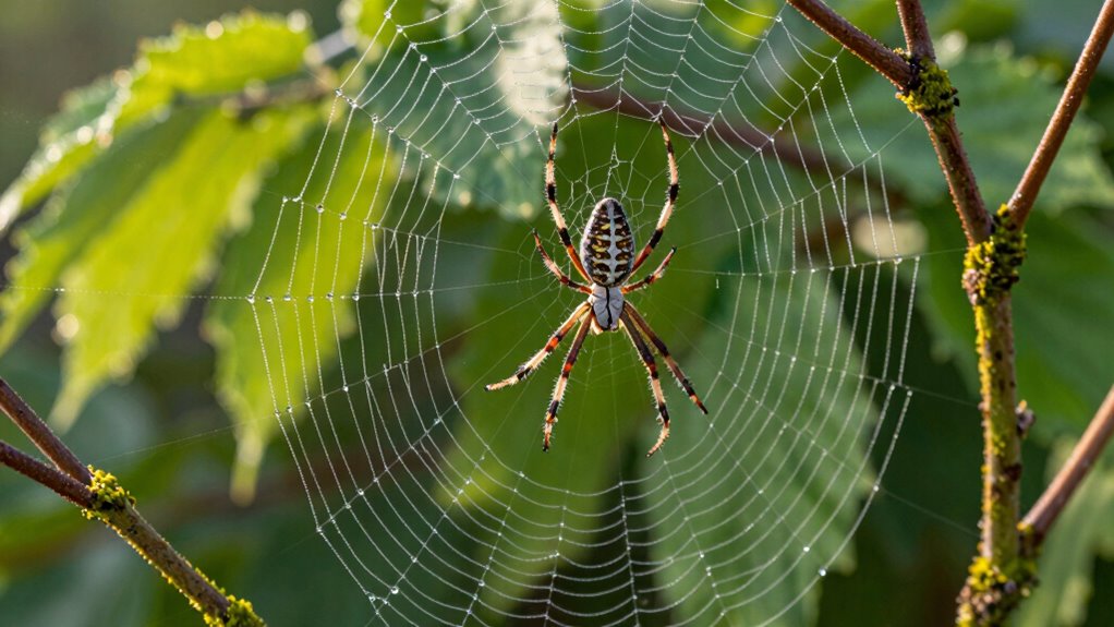 spider web location selection