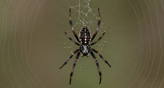 spiders sense vibrations silently
