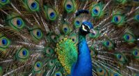 vibrant iridescent feather coloration