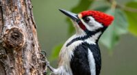 woodpecker skull protection mechanisms