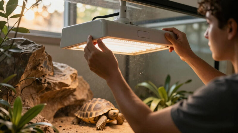 Tortoise Shell Kit 10 Best UVB Kit For Tortoise Enclosure In 2026 - A Place for Animals