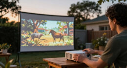12 Best Outdoor Projector Screen For Wildlife Nights In 2026