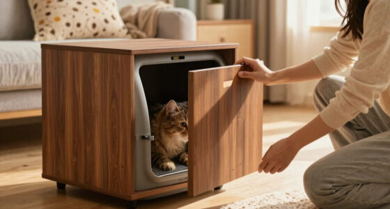14 Best Litter Box Furniture Cabinets for Big Cats in 2026