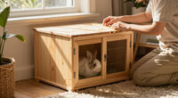 14 Best Rabbit Litter Box Enclosure Furniture in 2026