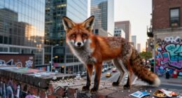city foxes survival strategies
