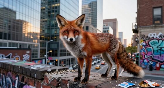 city foxes survival strategies