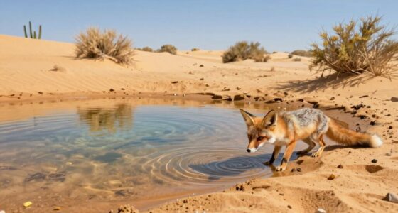 desert water sources sustain animals