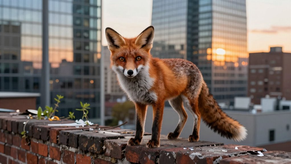 urban foxes thrive adapting resourcefulness