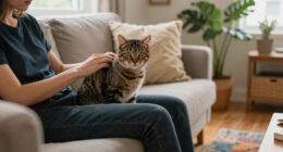 Meet Ethel — A Social Cat Who Is Never Too Far Away!