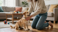 Rescued Dog Eve Helps Turn A House Into A Home