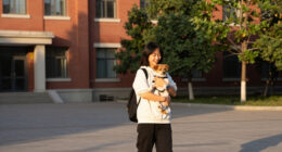 Yinchuan University Allows Students To Bring Pets To Campus