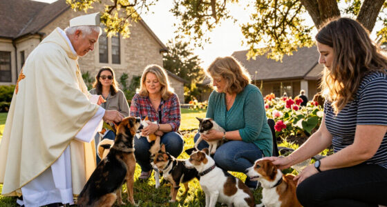 Annual Blessing Of The Pets At St. Raphael Church Brings Pet Community Together