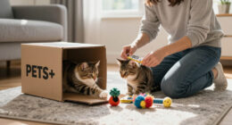 See What Was Inside The PETS+ Cat Box!