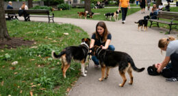 Woman Arrested After 2 Dogs Attack Person And Another Dog Near Toronto Park - CP24