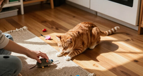Classic Orange Cat Behaviour