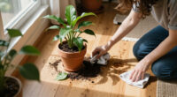 Just Found Our Sweet Angel Peeing In Our Potted Plants