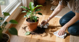 Just Found Our Sweet Angel Peeing In Our Potted Plants