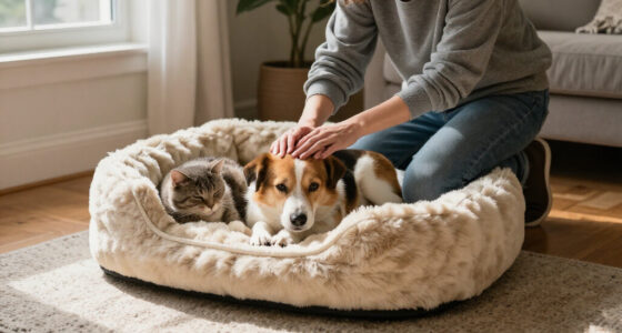 Prime Members: Bedsure ComfyFleece Faux Fur Dog & Cat Bed (Various Sizes) From $16.20